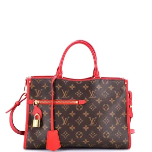 Popincourt NM Handbag Monogram Canvas with Leather PM