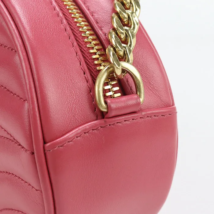 PRADA 1BH131 2D91 F0BMW Shoulder Bag Diagram ChainShoulder Bag leather pink Women