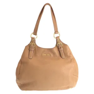 Prada Leather Shoulder Bag (Pre-Owned)