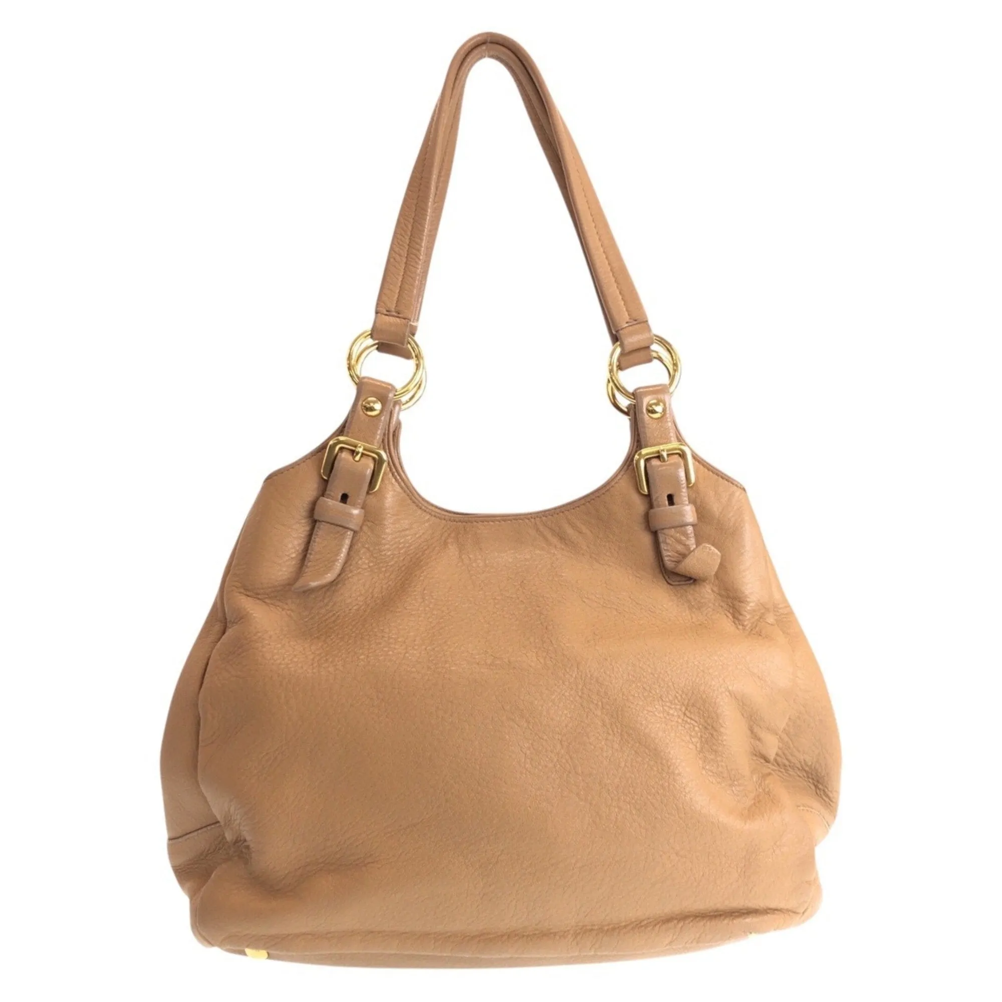 Prada Leather Shoulder Bag (Pre-Owned)