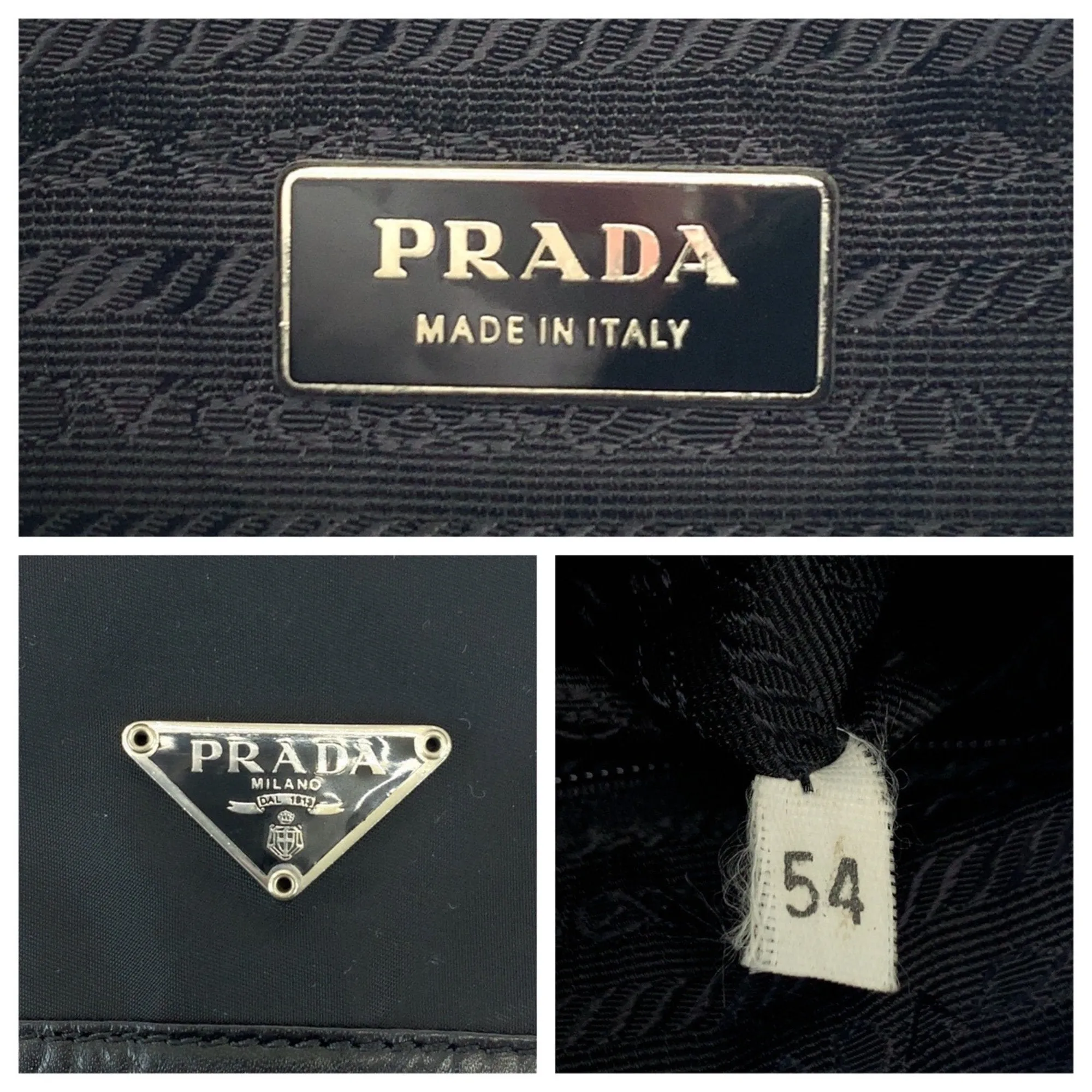 Prada Nylon Messenger Bag Shoulder Bag (Pre-Owned)
