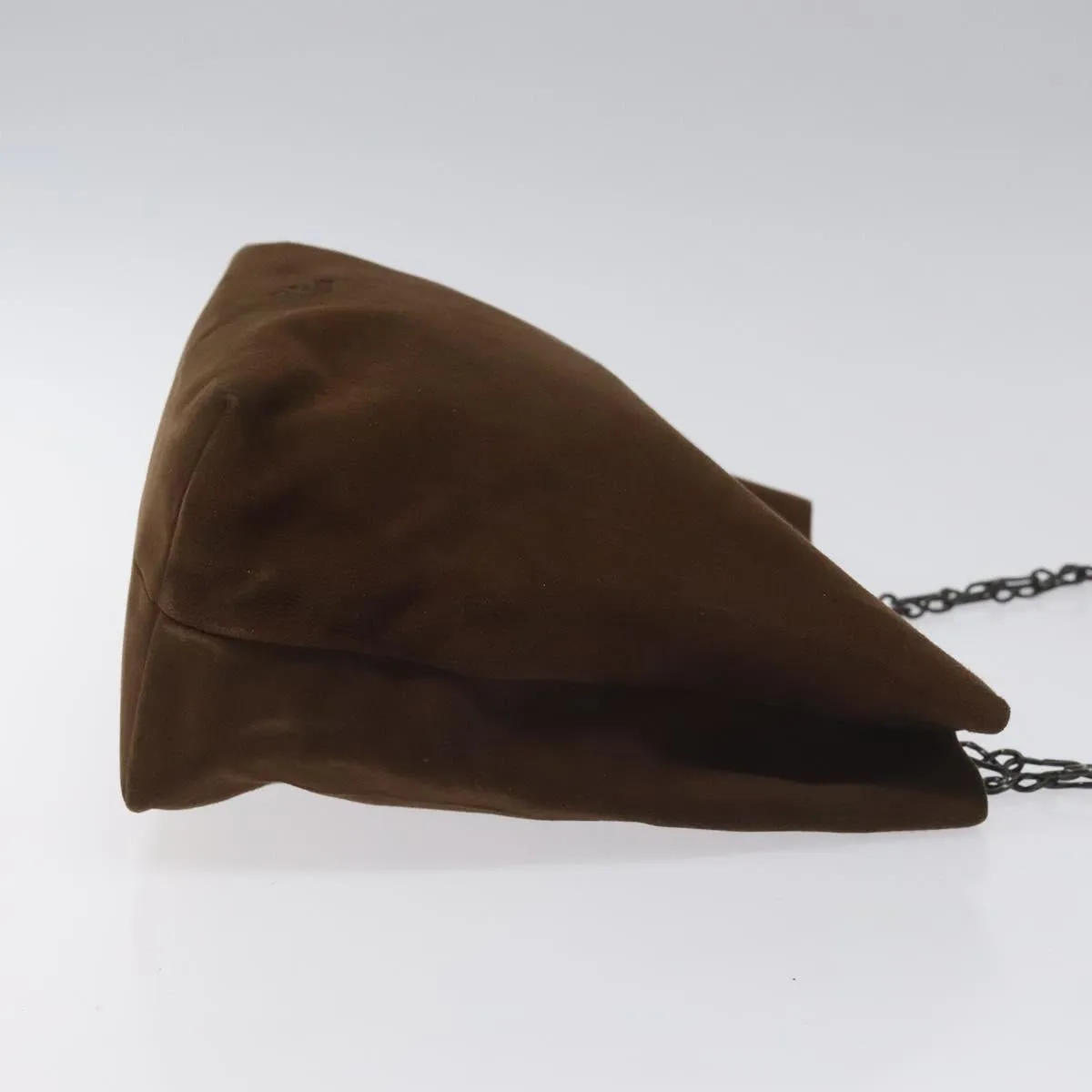Prada Shopping Suede Shoulder Bag (Pre-Owned)