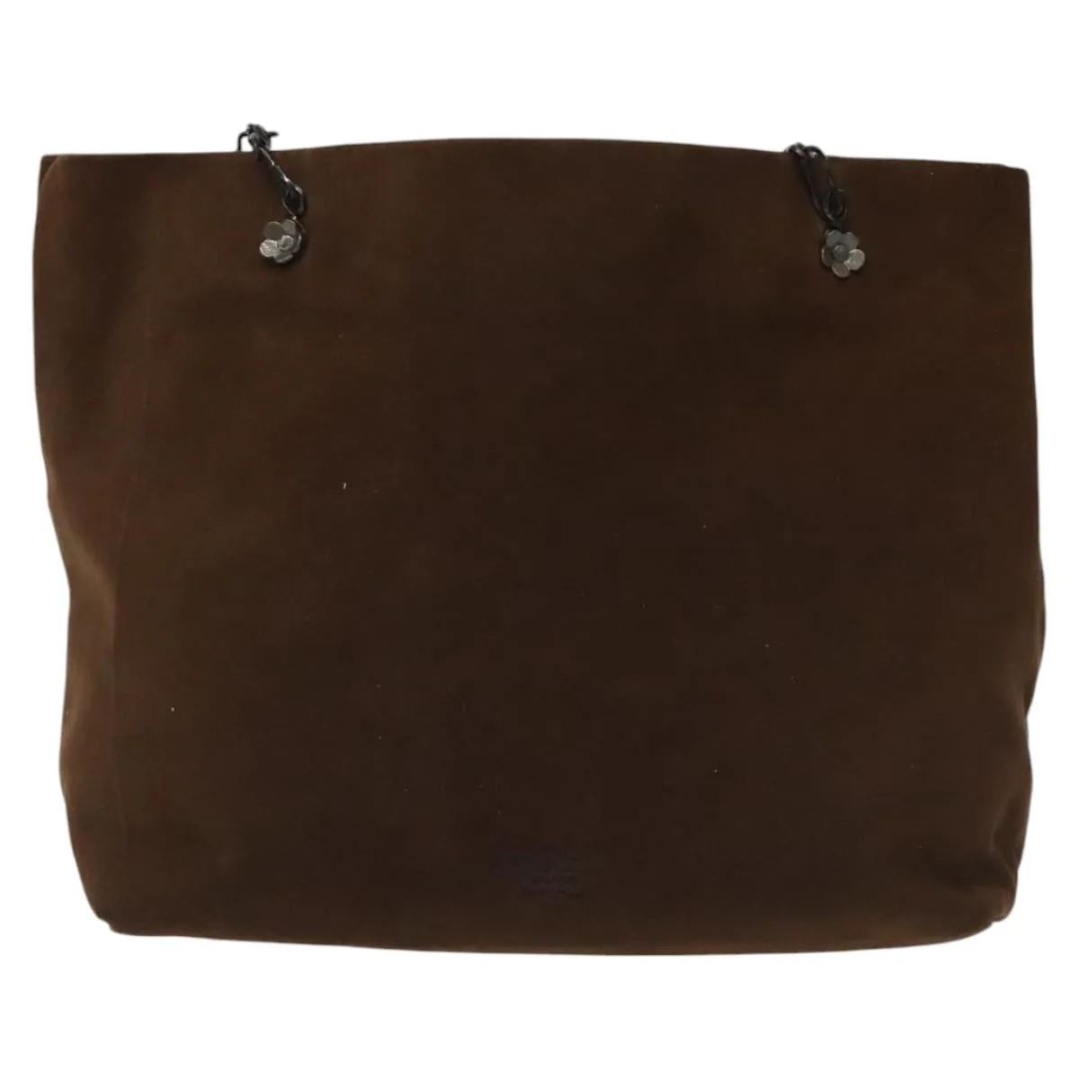 Prada Shopping Suede Shoulder Bag (Pre-Owned)