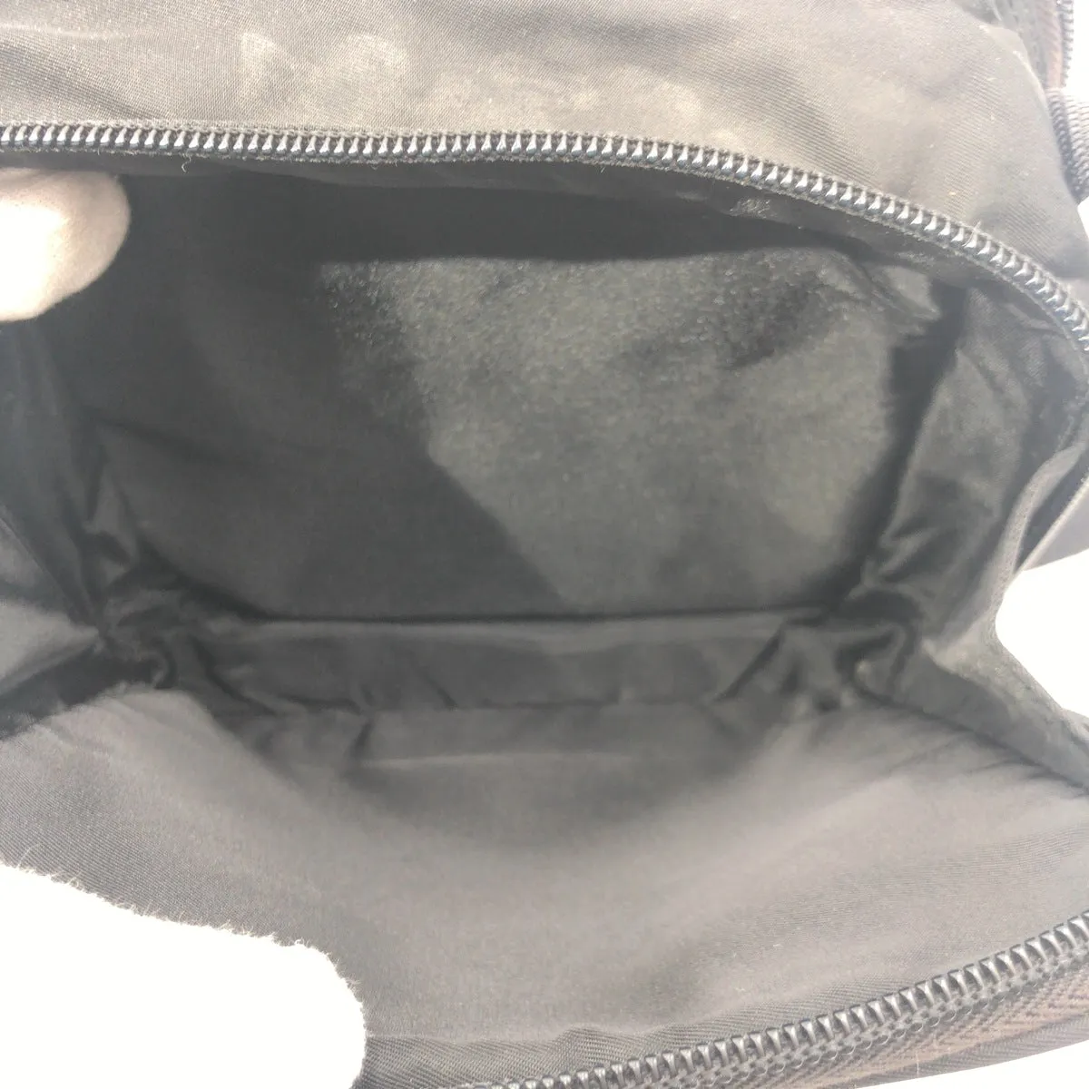 PRADA Shoulder Bag Nylon black Shoulder Bag Unisex Test Triangular logo mens Used