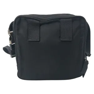 PRADA Shoulder Bag Nylon black Shoulder Bag Unisex Test Triangular logo mens Used