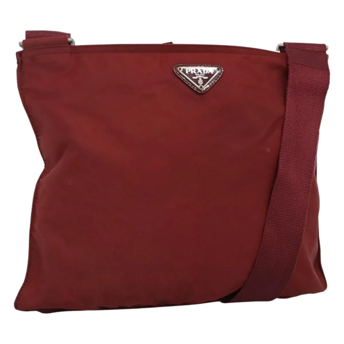 Prada Tessuto Synthetic Shoulder Bag (Pre-Owned)