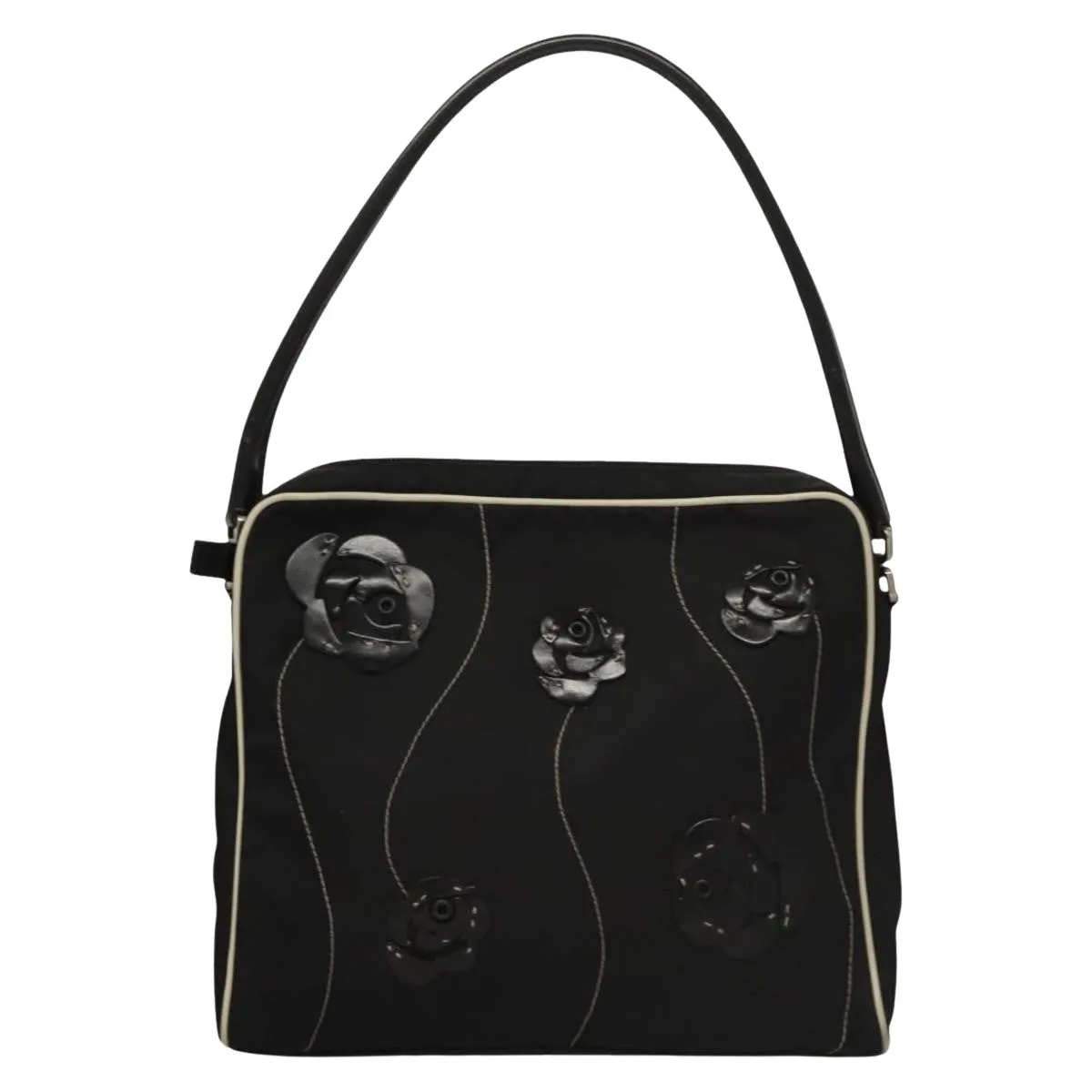 Prada Tessuto Synthetic Shoulder Bag (Pre-Owned)