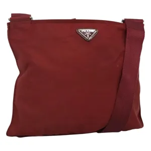 Prada Tessuto Synthetic Shoulder Bag (Pre-Owned)