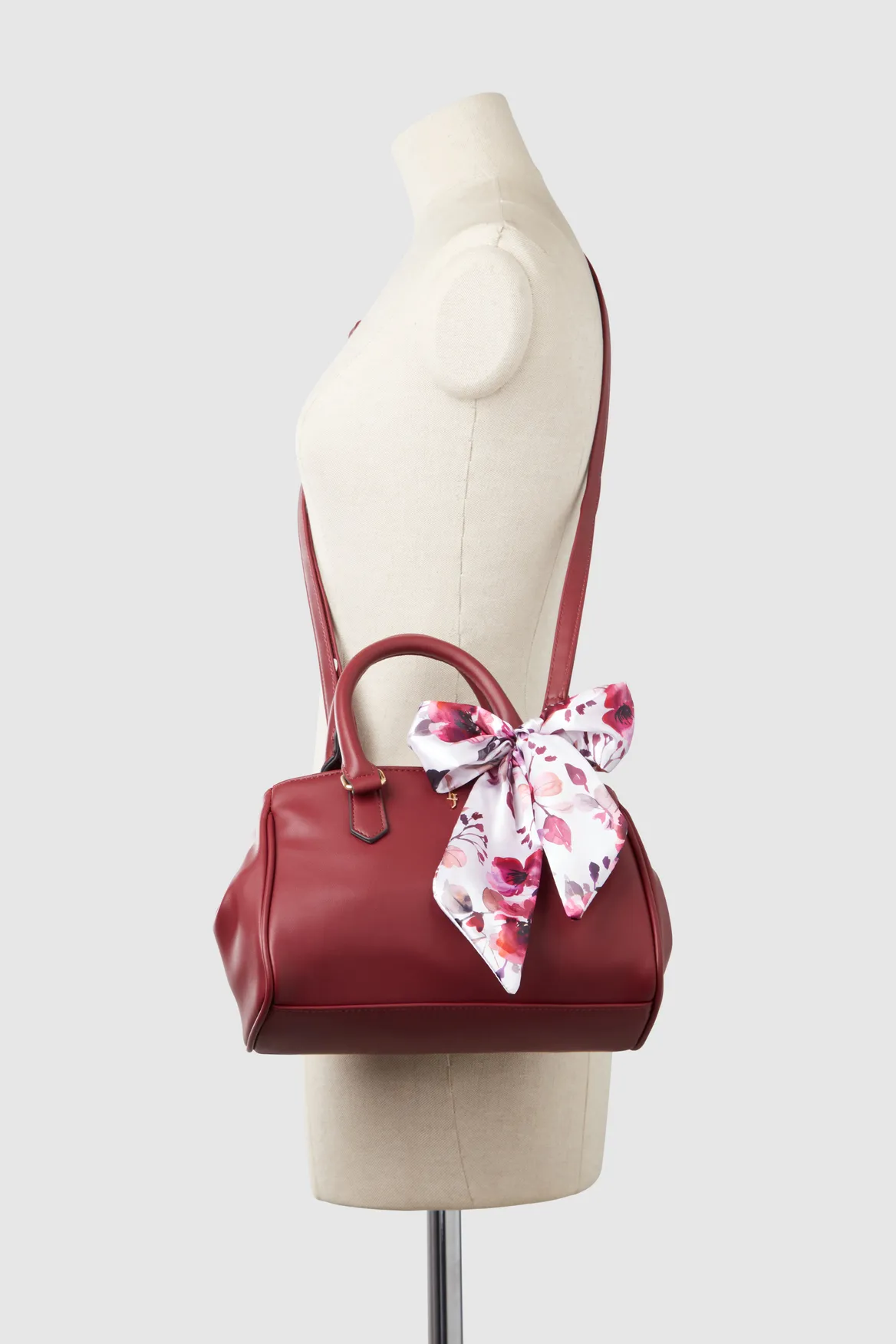 Rosewater Scarf Mini Grab Tote Bag