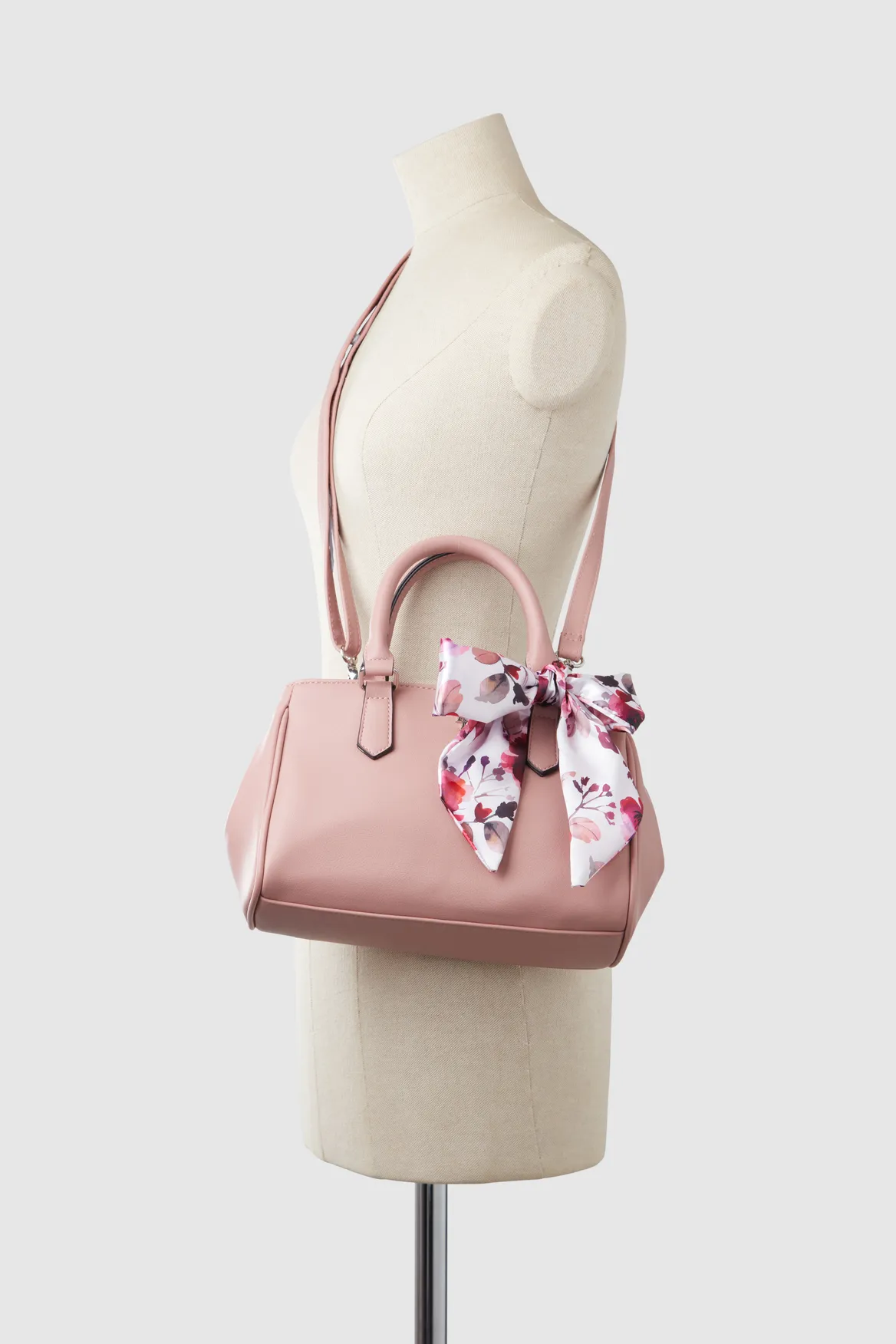 Rosewater Scarf Mini Grab Tote Bag