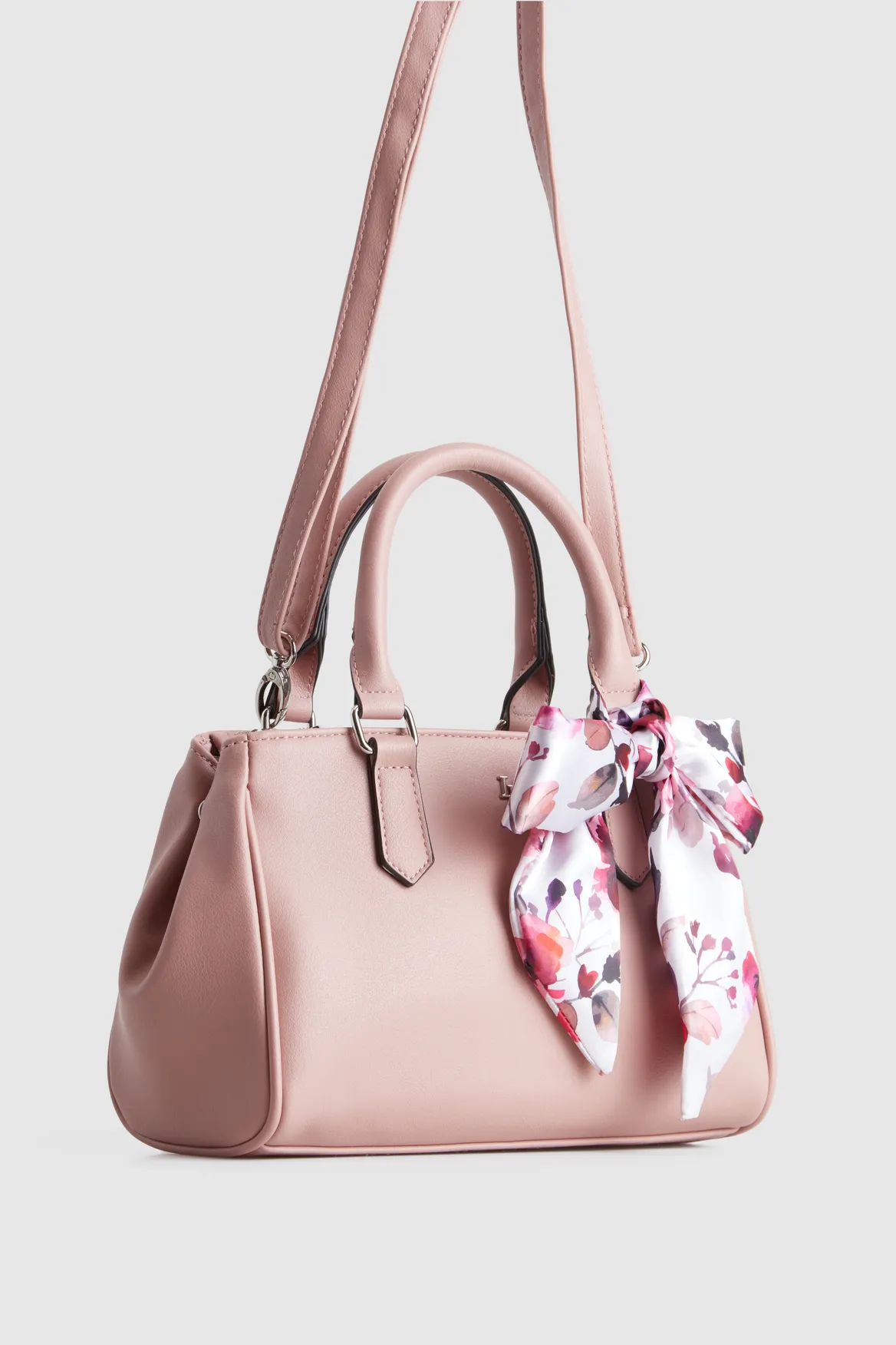 Rosewater Scarf Mini Grab Tote Bag