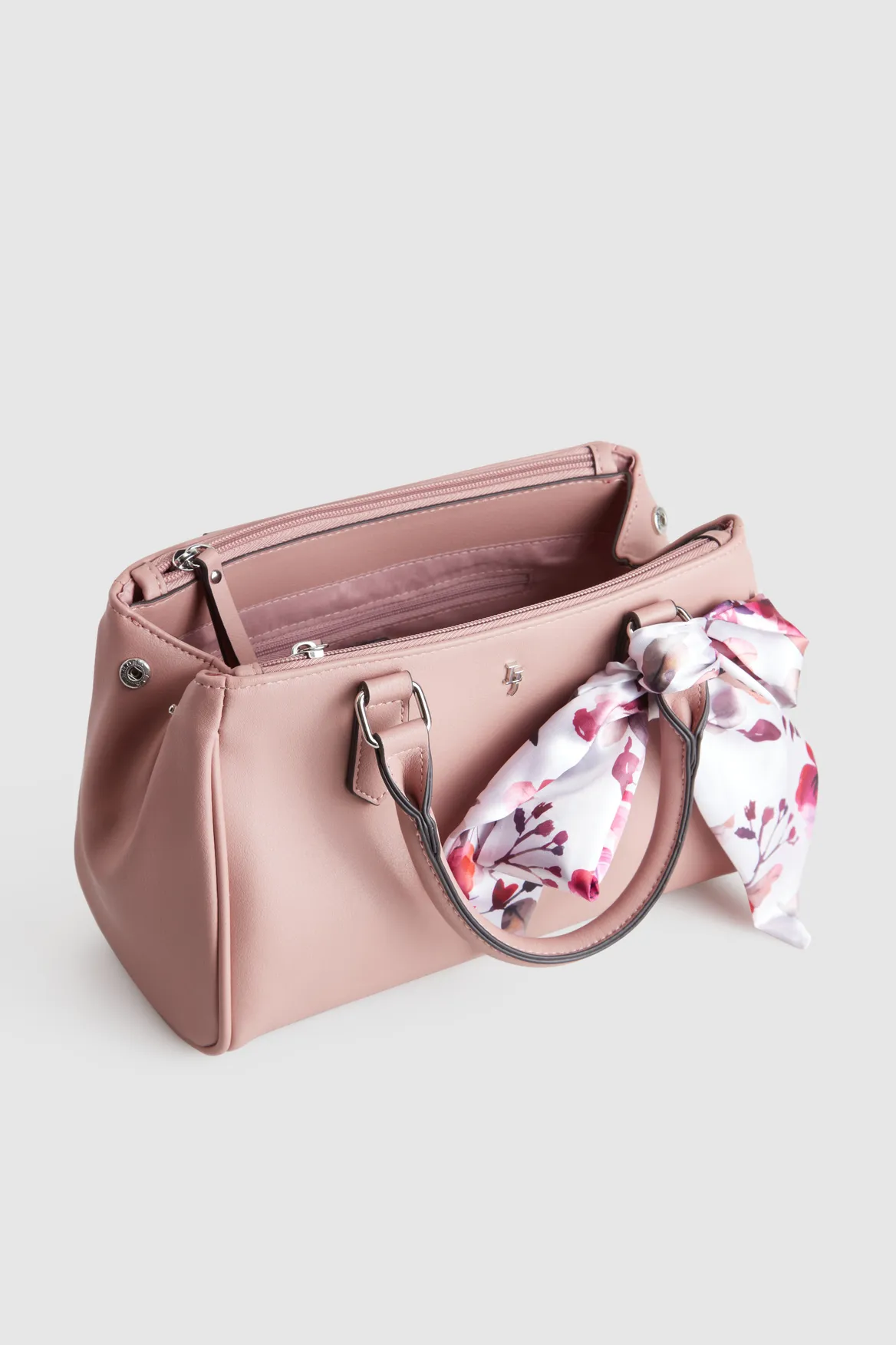 Rosewater Scarf Mini Grab Tote Bag
