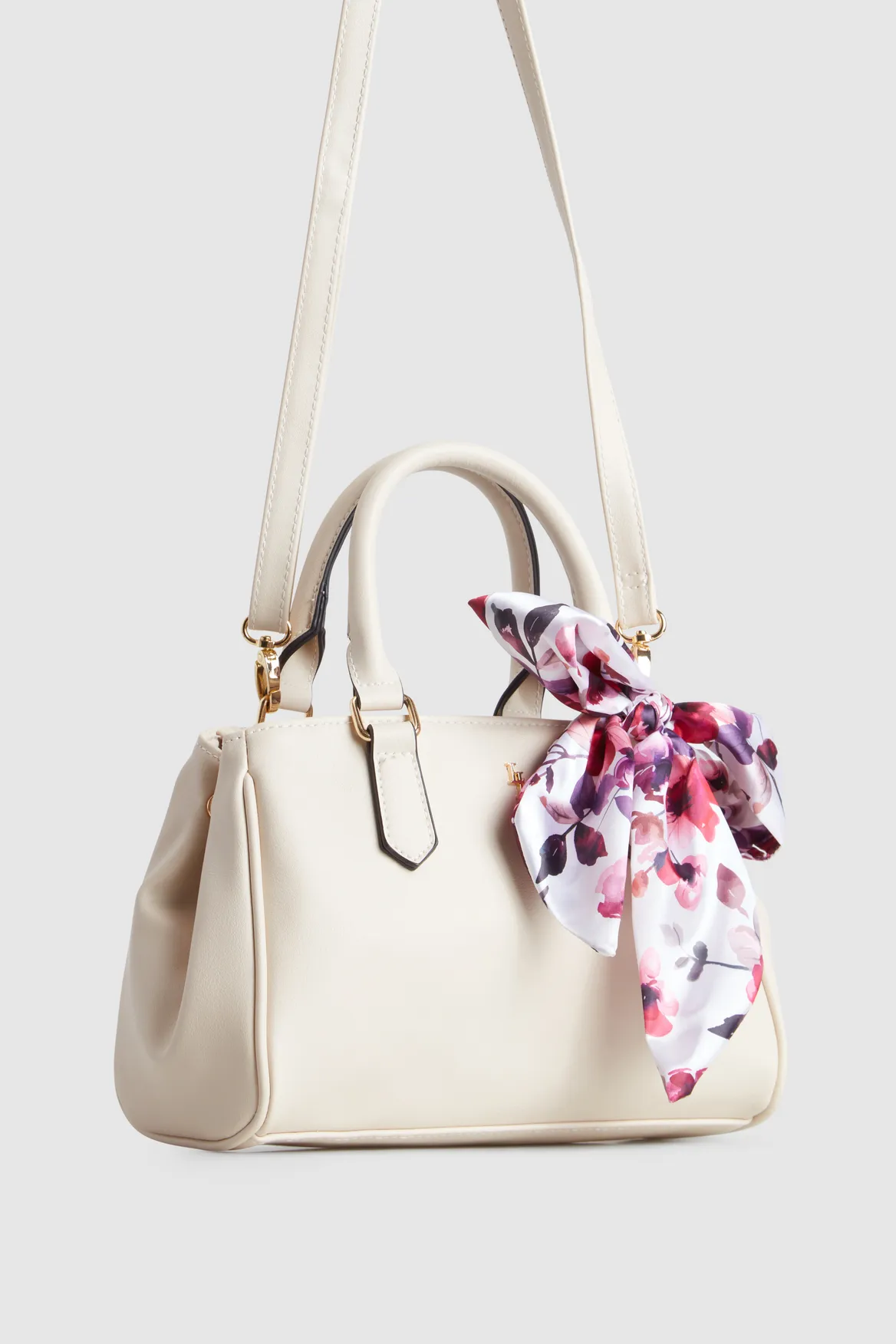 Rosewater Scarf Mini Grab Tote Bag
