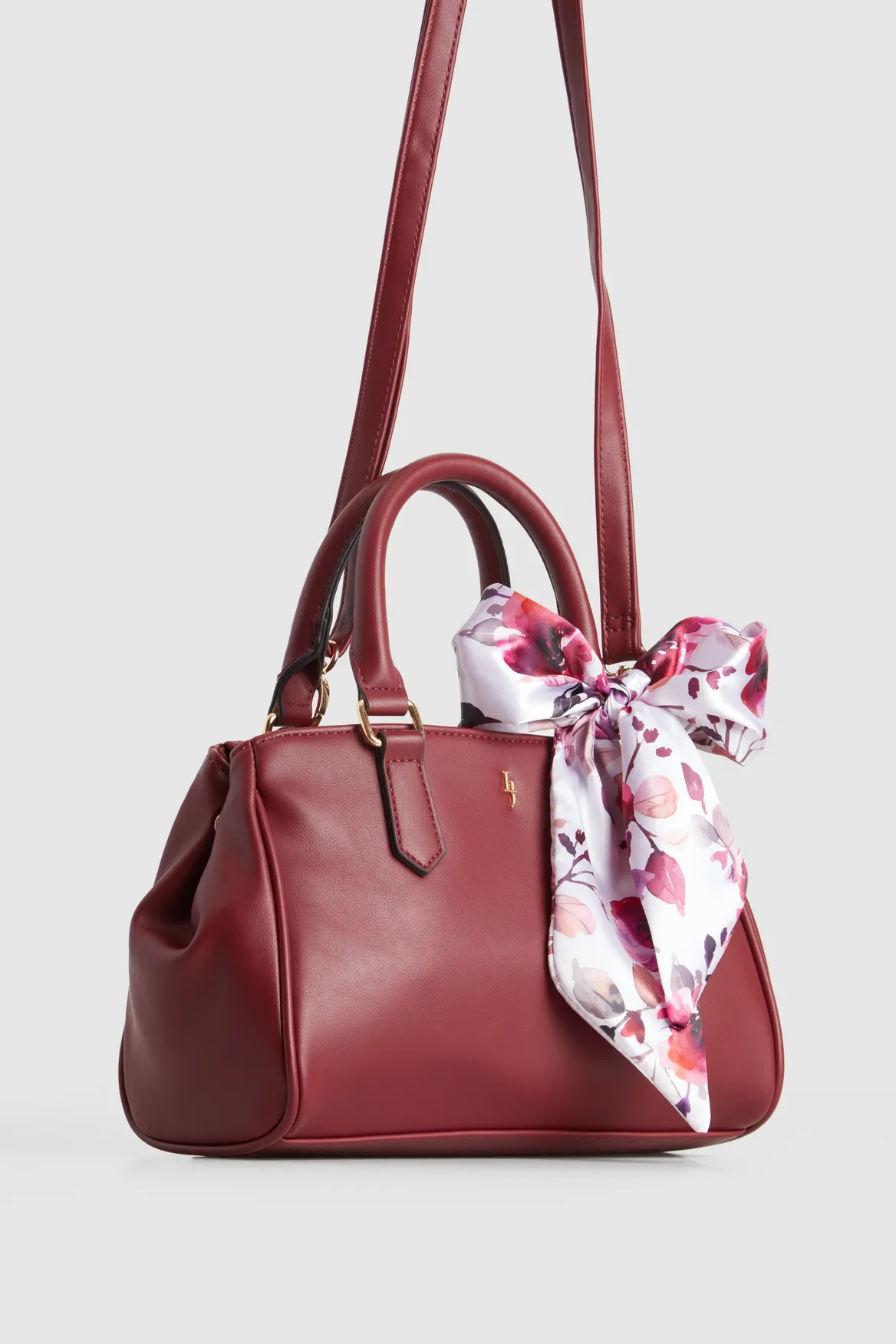 Rosewater Scarf Mini Grab Tote Bag