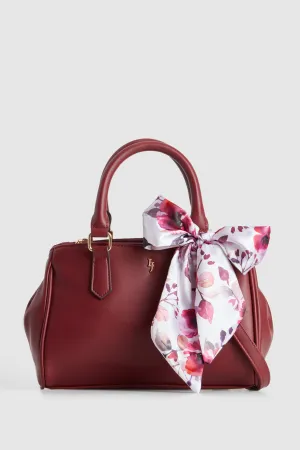 Rosewater Scarf Mini Grab Tote Bag
