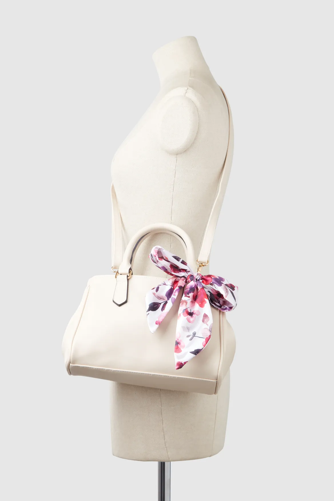 Rosewater Scarf Mini Grab Tote Bag