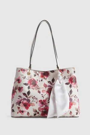 Rosewater Scarf Tote Bag