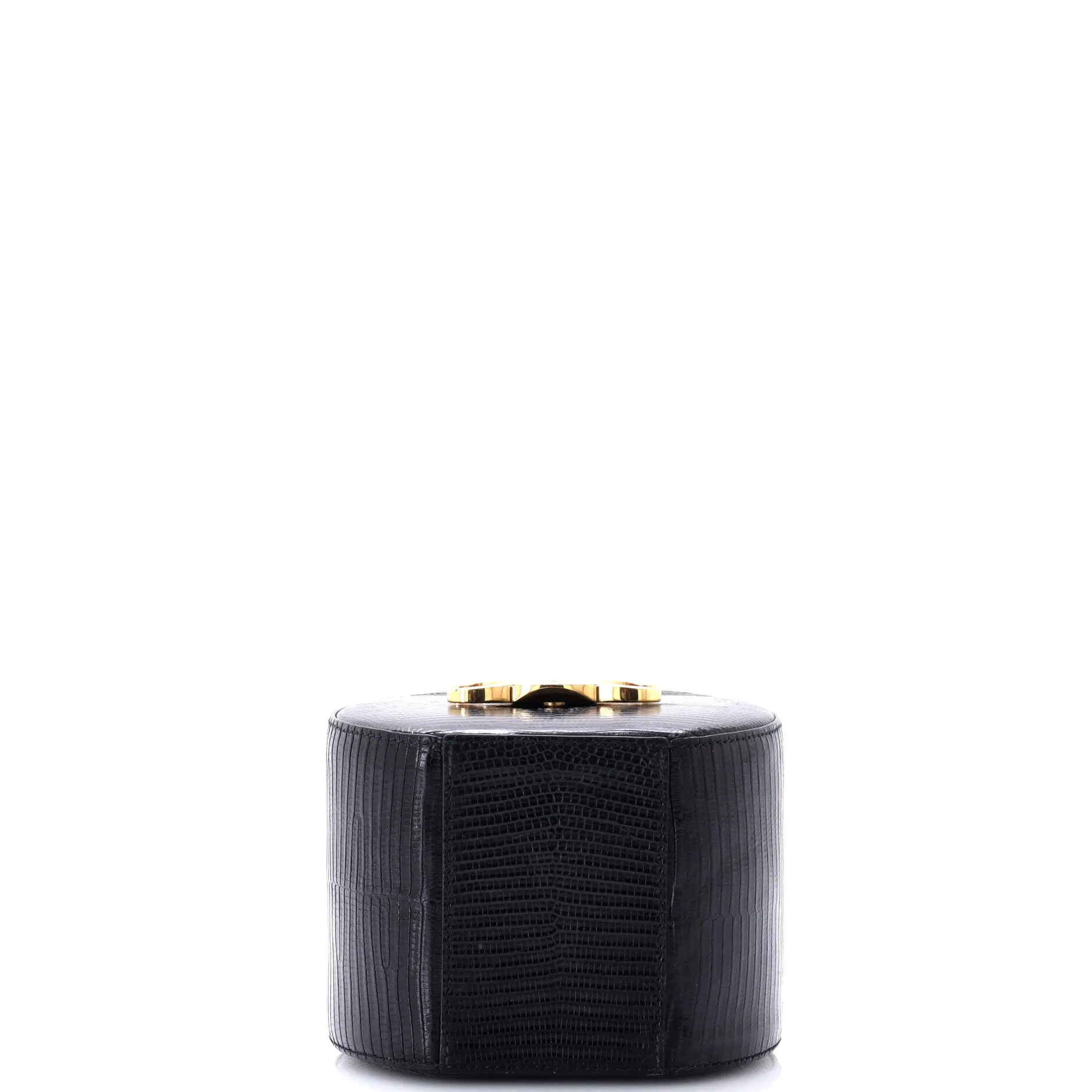 Round Box Bag Lizard