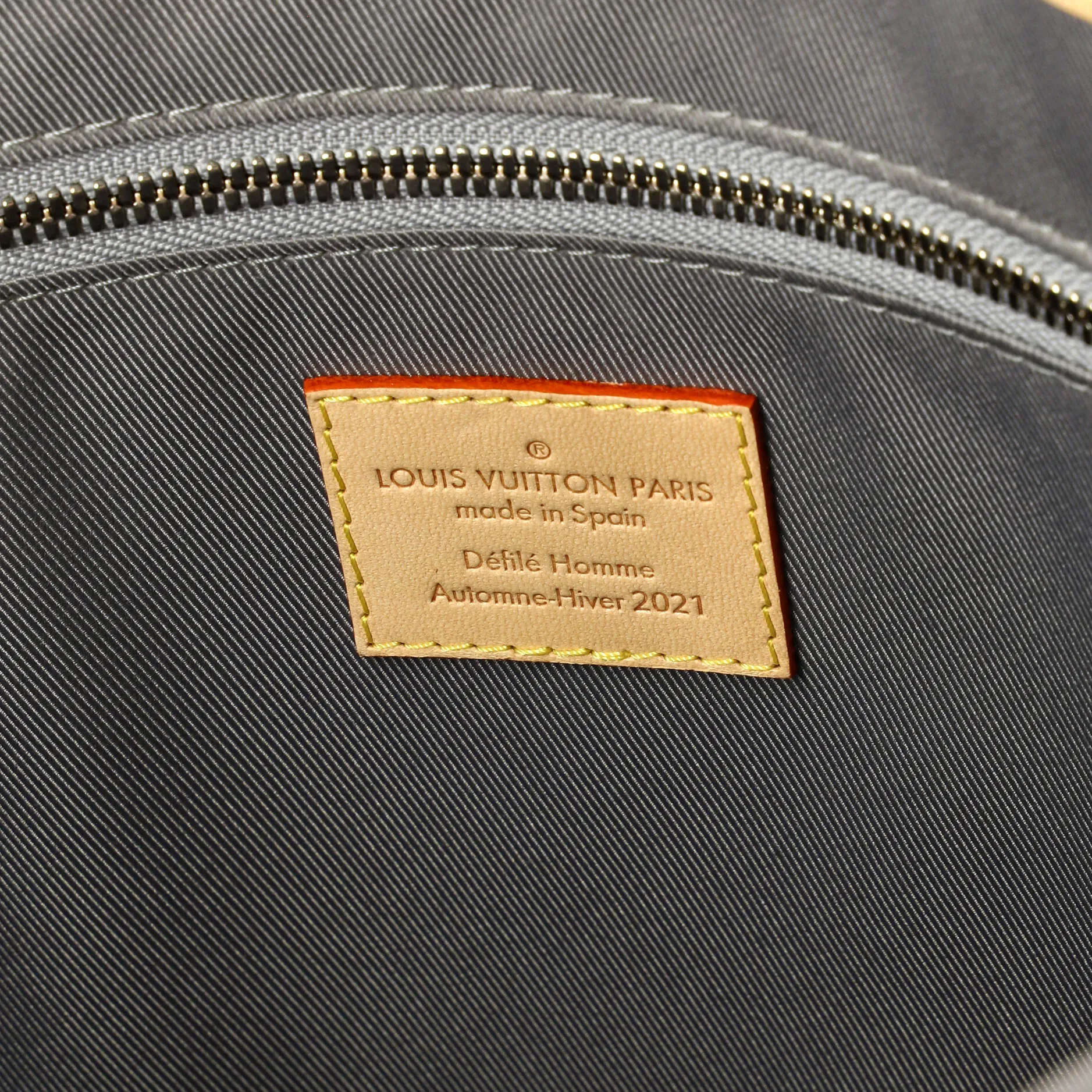 Sac Plat Bag Monogram Mirror Coated Canvas