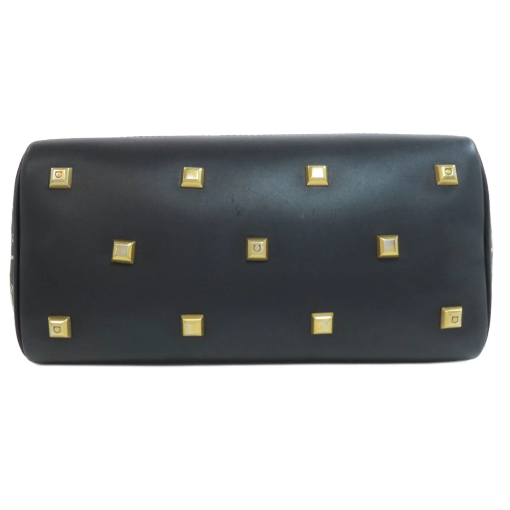 Salvatore Ferragamo  Canvas Leather Handbag (Pre-Owned)
