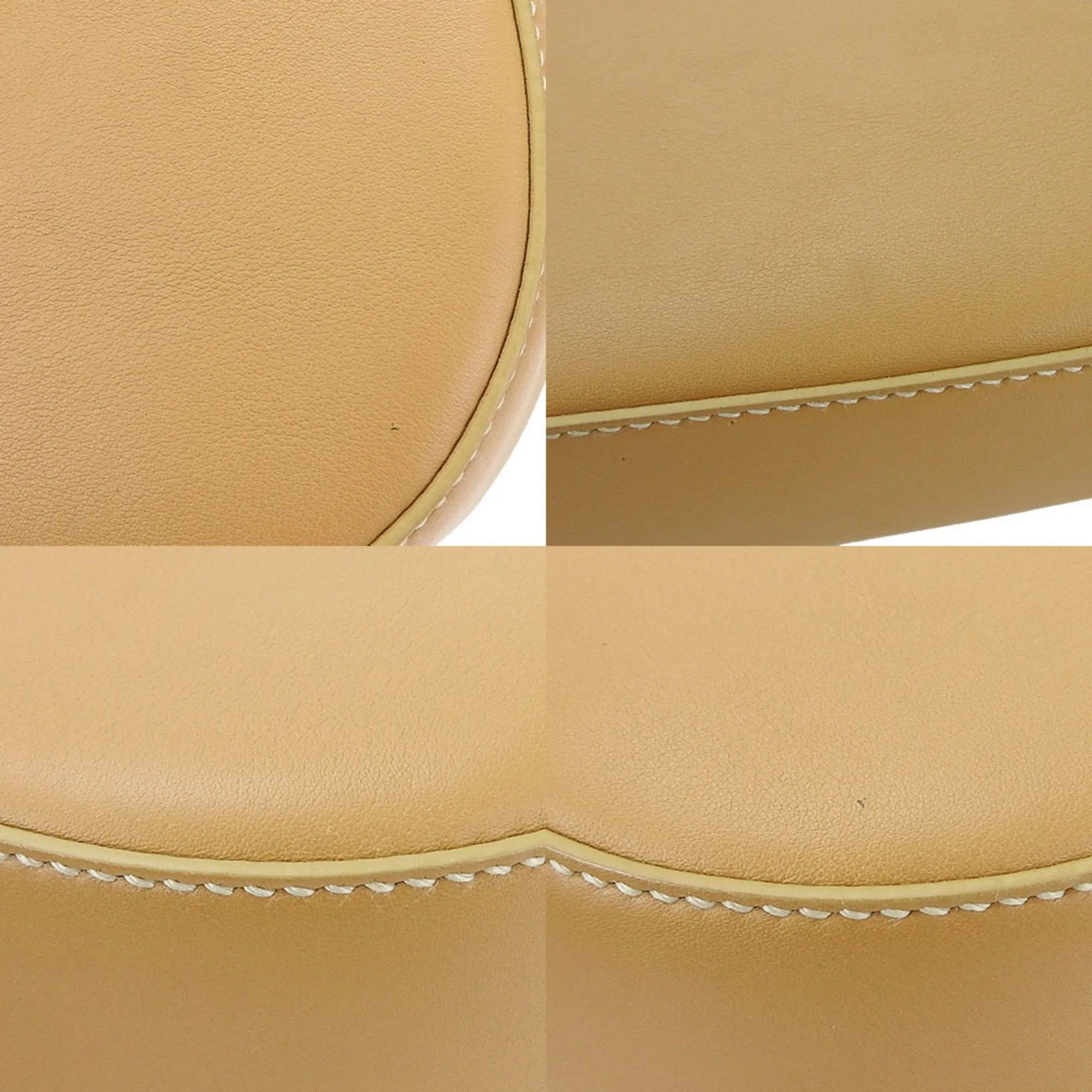 Salvatore Ferragamo Gancini Leather Shoulder Bag (Pre-Owned)