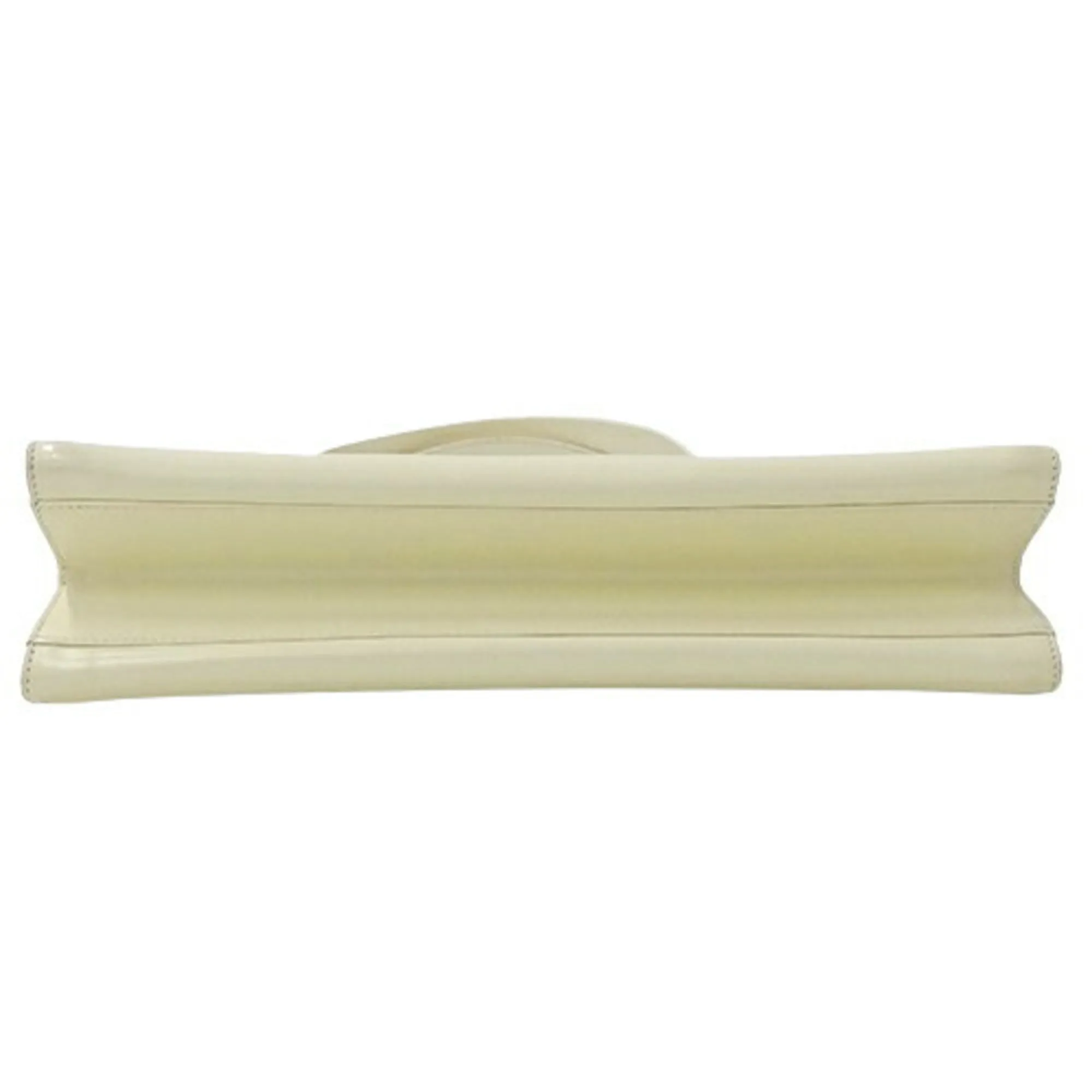 Salvatore Ferragamo ivory  Leather Shoulder Bag (Pre-Owned)