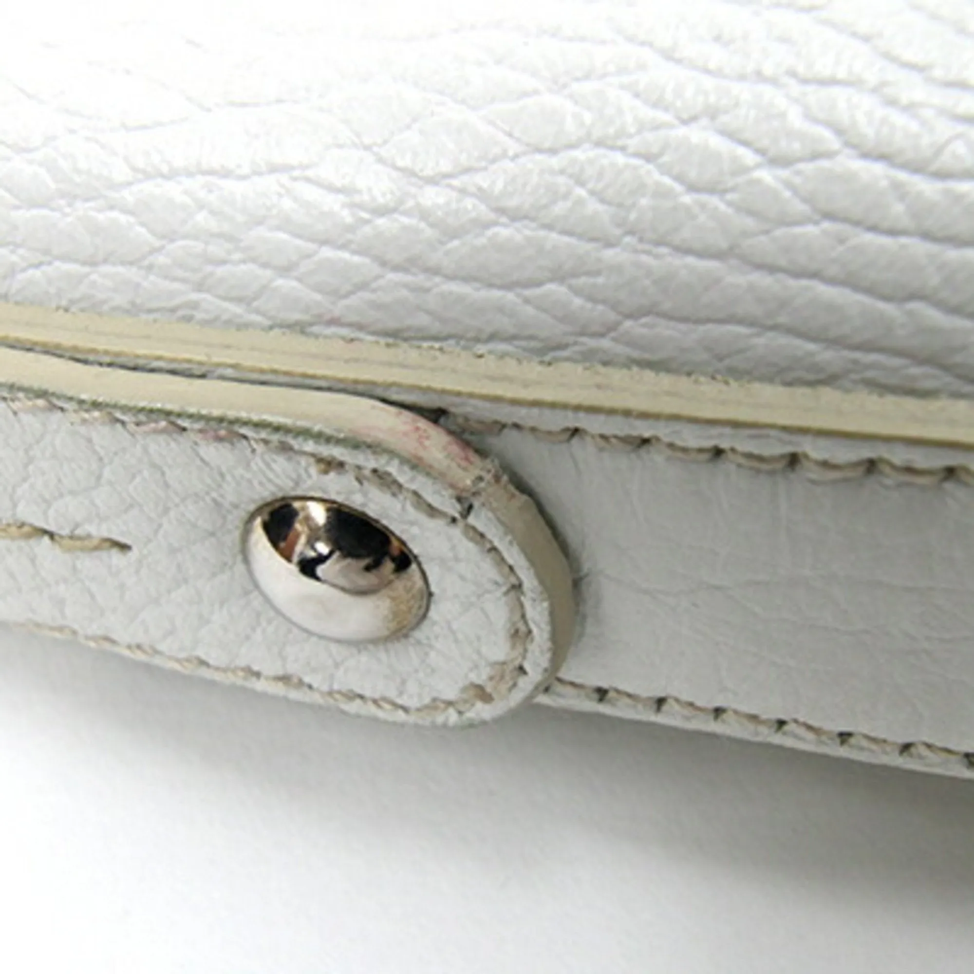 Salvatore Ferragamo Leather Handbag Shoulder Bag (Pre-Owned)