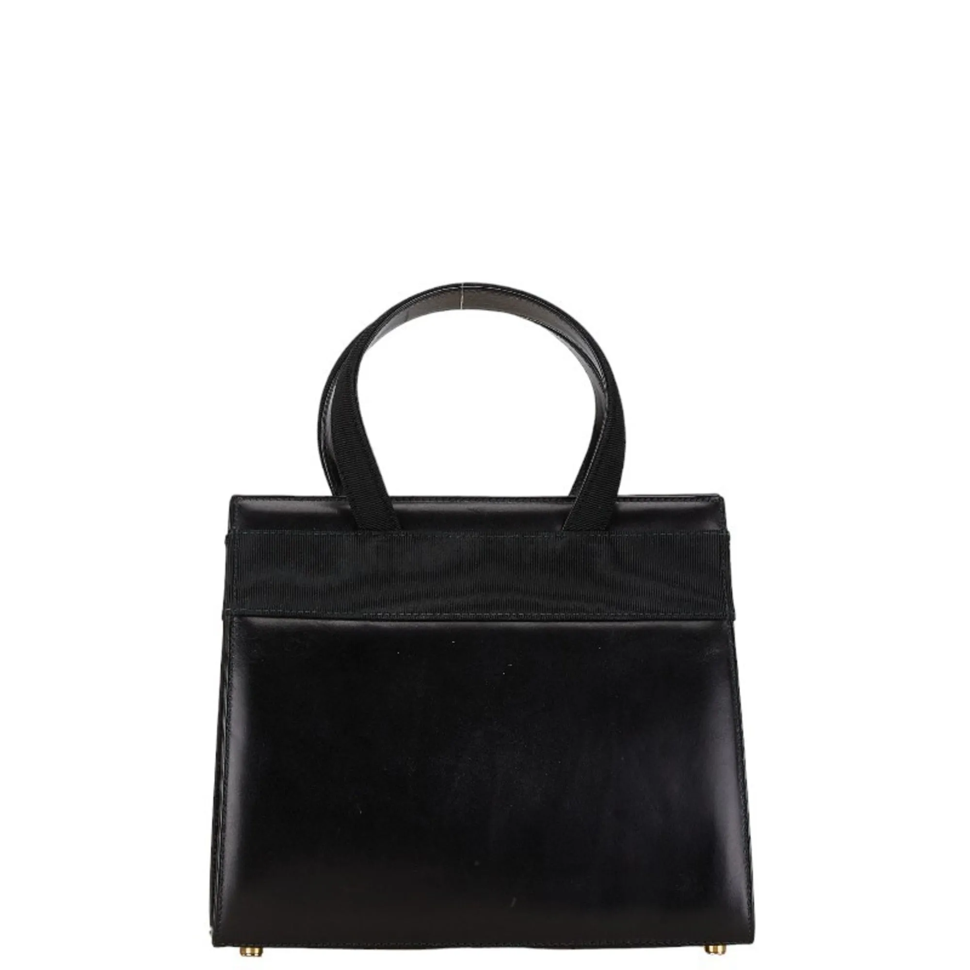 Salvatore Ferragamo  Leather Handbag Shoulder Bag (Pre-Owned)