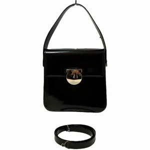 Salvatore Ferragamo Leather Handbag Shoulder Bag (Pre-Owned)