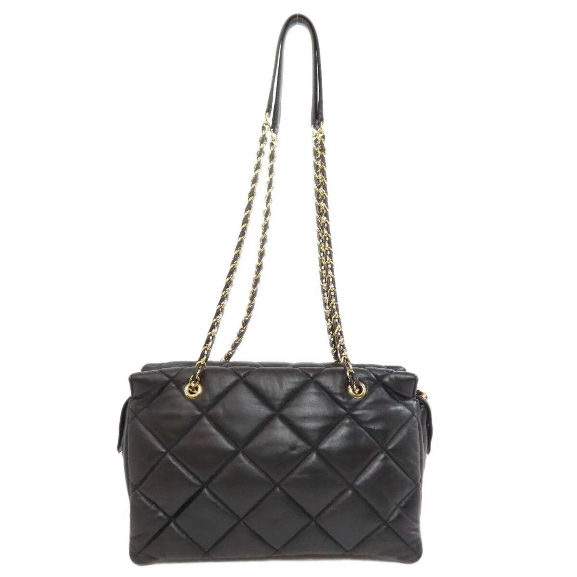 Salvatore Ferragamo Leather Shoulder Bag (Pre-Owned)