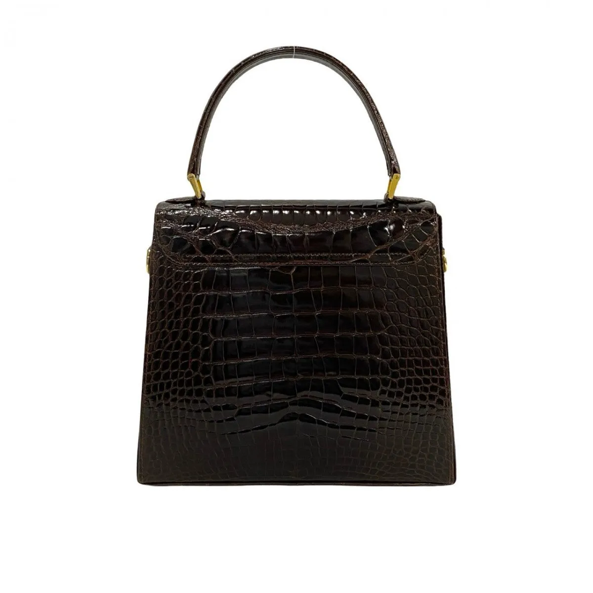 Salvatore Ferragamo Shoulder Bag leather Brown