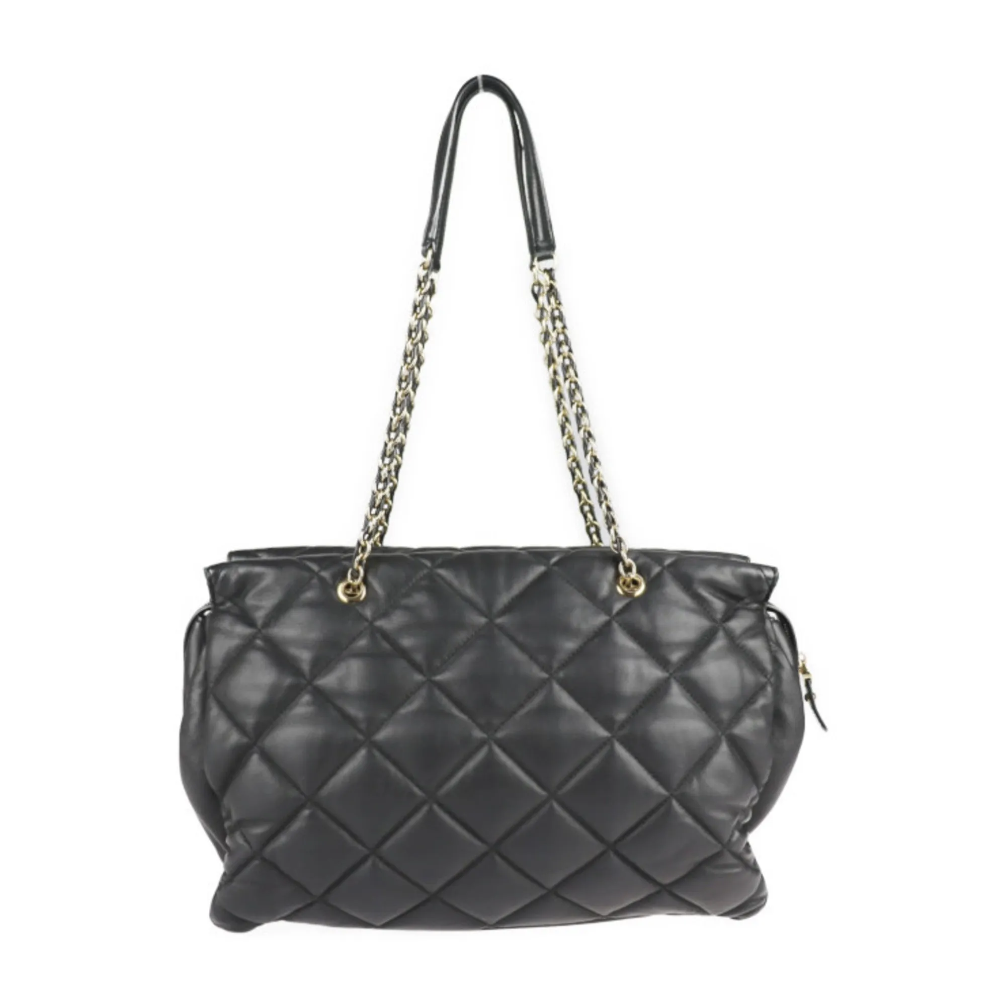 Salvatore Ferragamo Vara  Leather Handbag Shopping Bag Shoulder Bag Tote Bag (Pre-Owned)