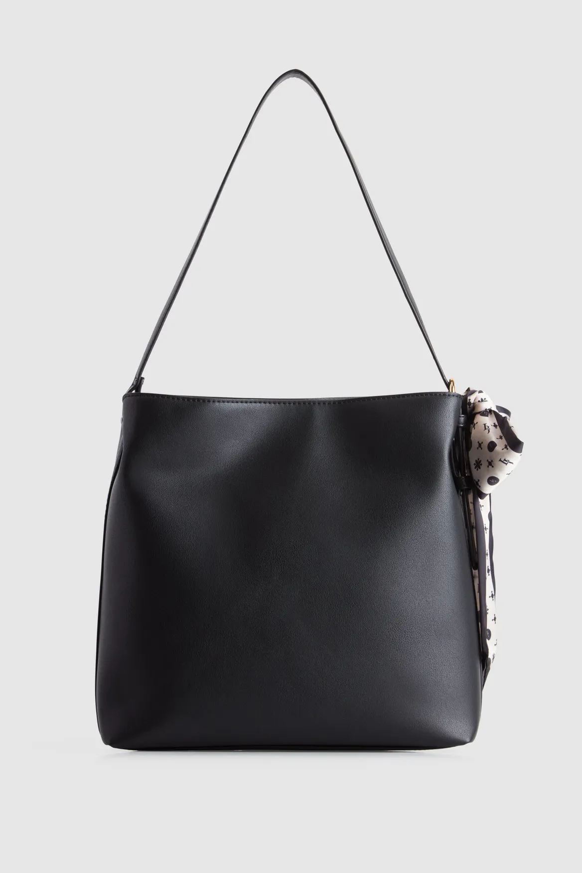Scarf Hobo Tote Bag