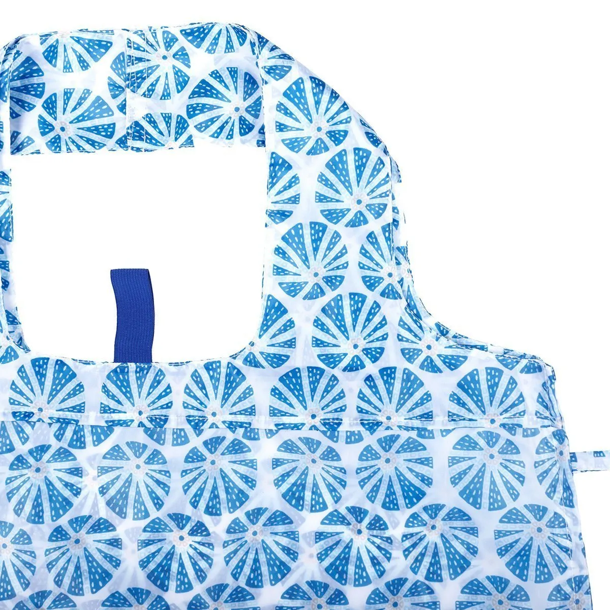 Sea Urchin Blue Blu Bag Reusable Shopping Bag - Machine Washable