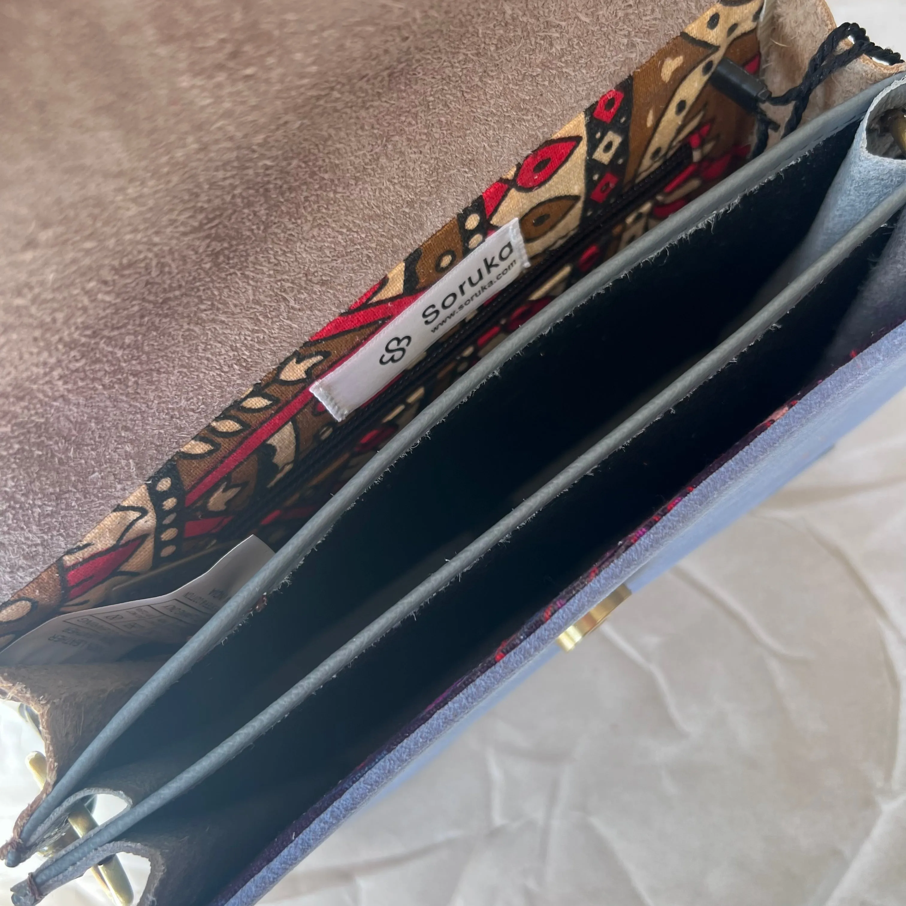 Soruka - Claire Purse, Orange Tassel