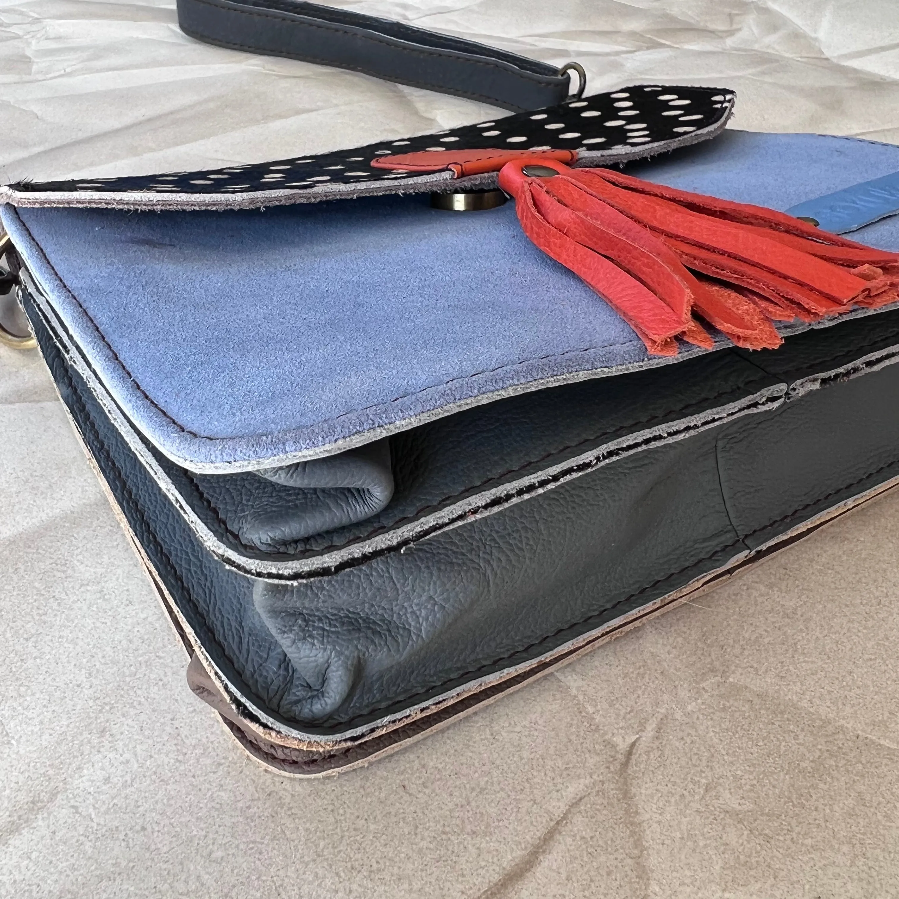 Soruka - Claire Purse, Orange Tassel