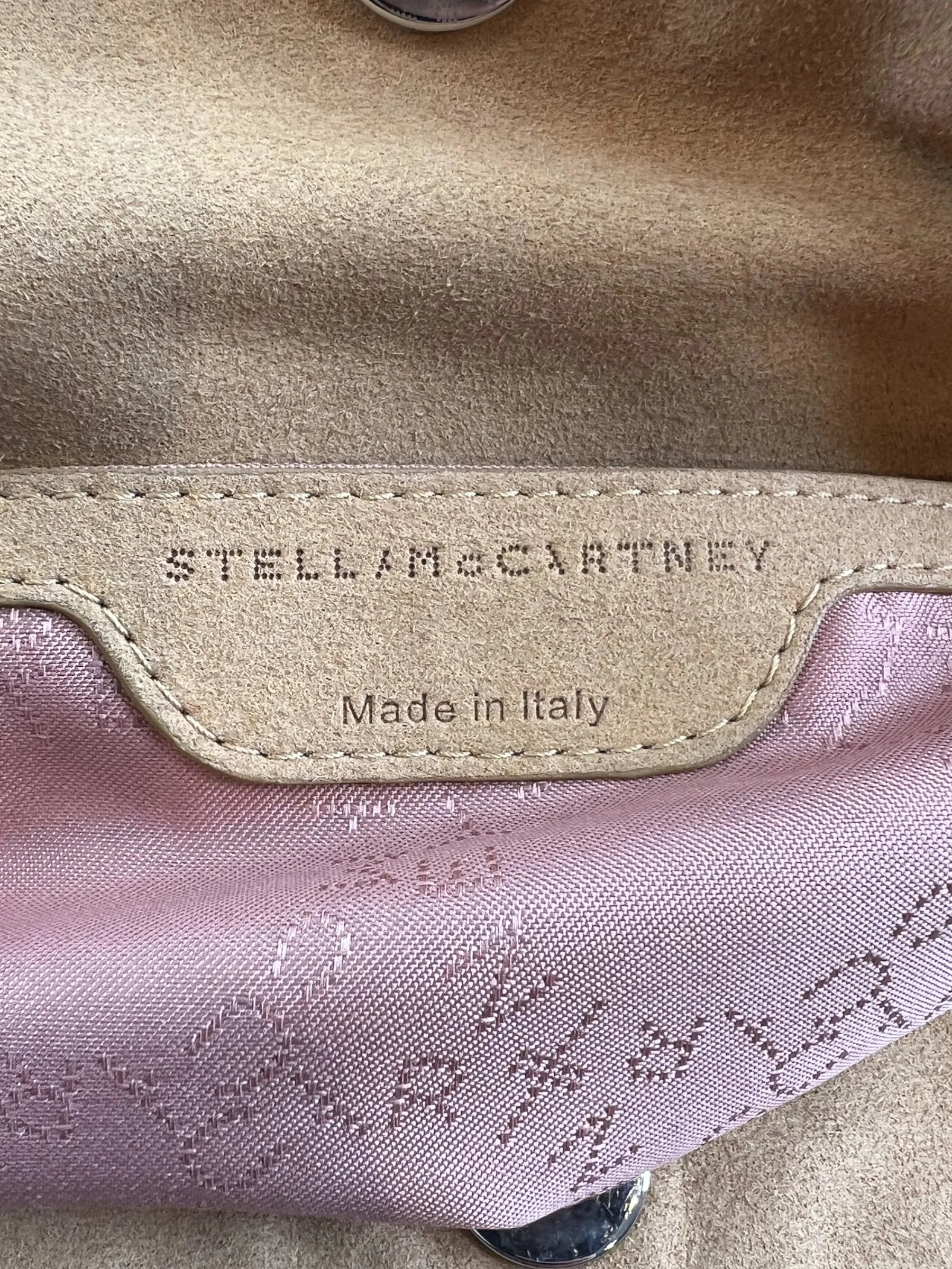 Stella McCartney Mini Woven Straw Falabella