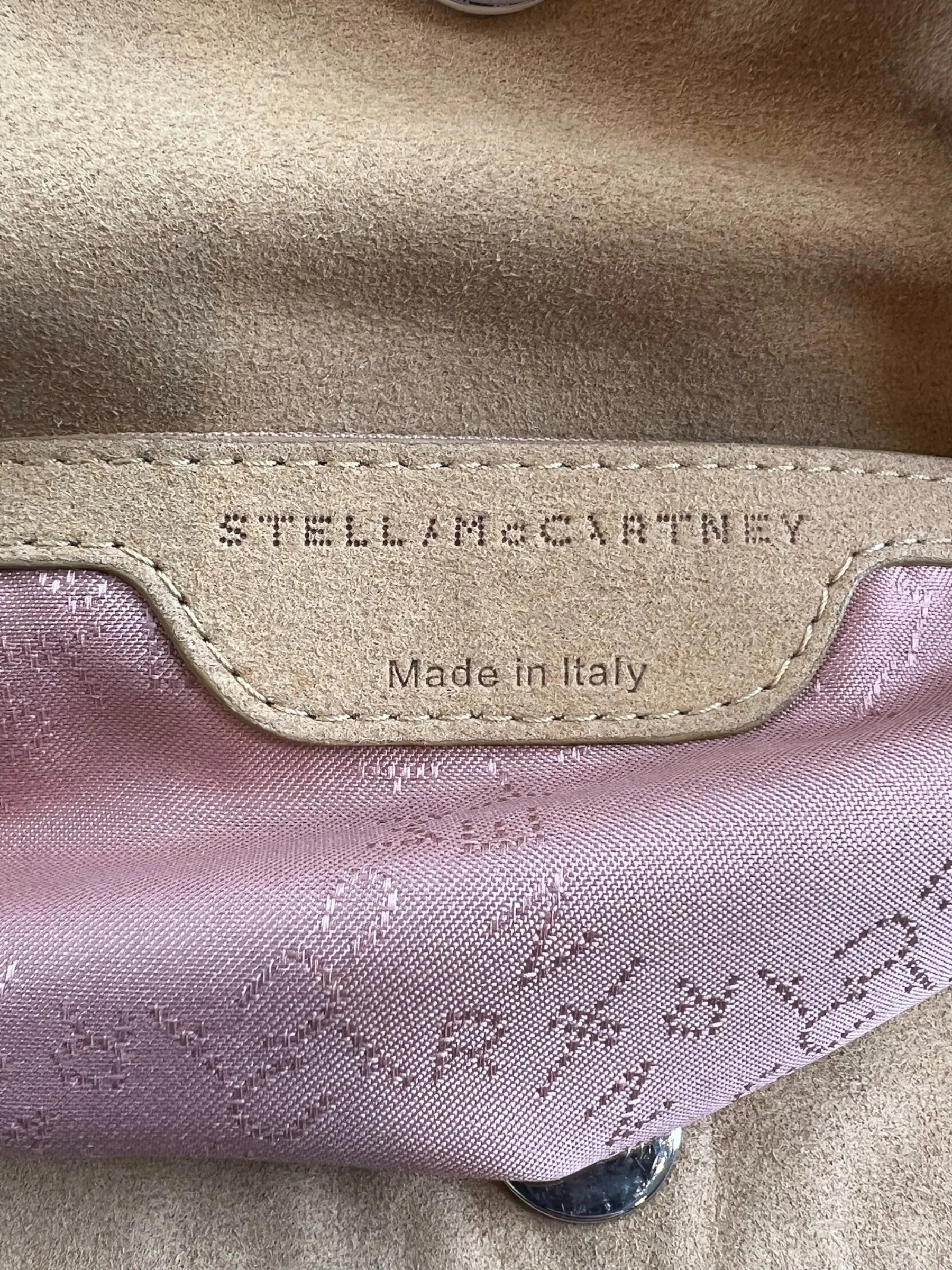Stella McCartney Mini Woven Straw Falabella