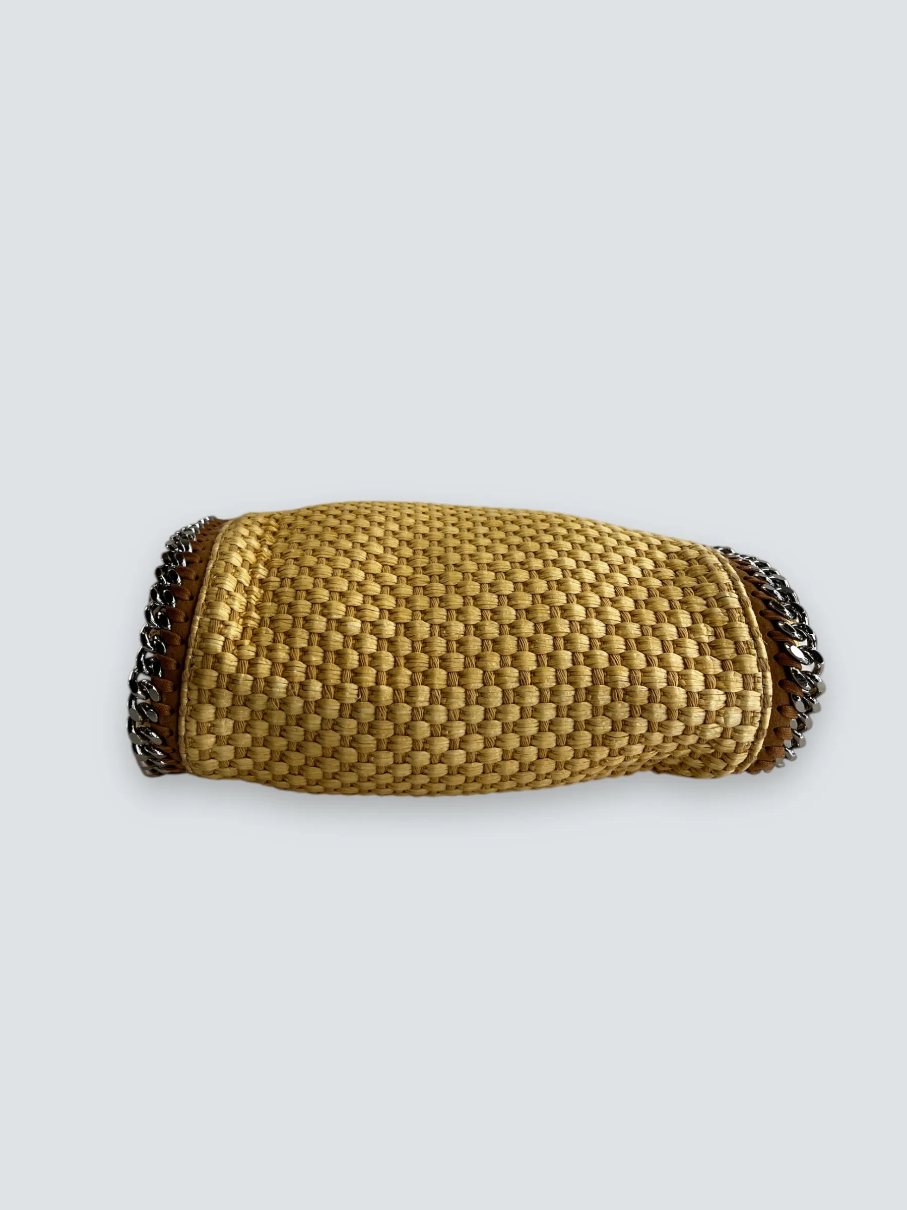 Stella McCartney Mini Woven Straw Falabella