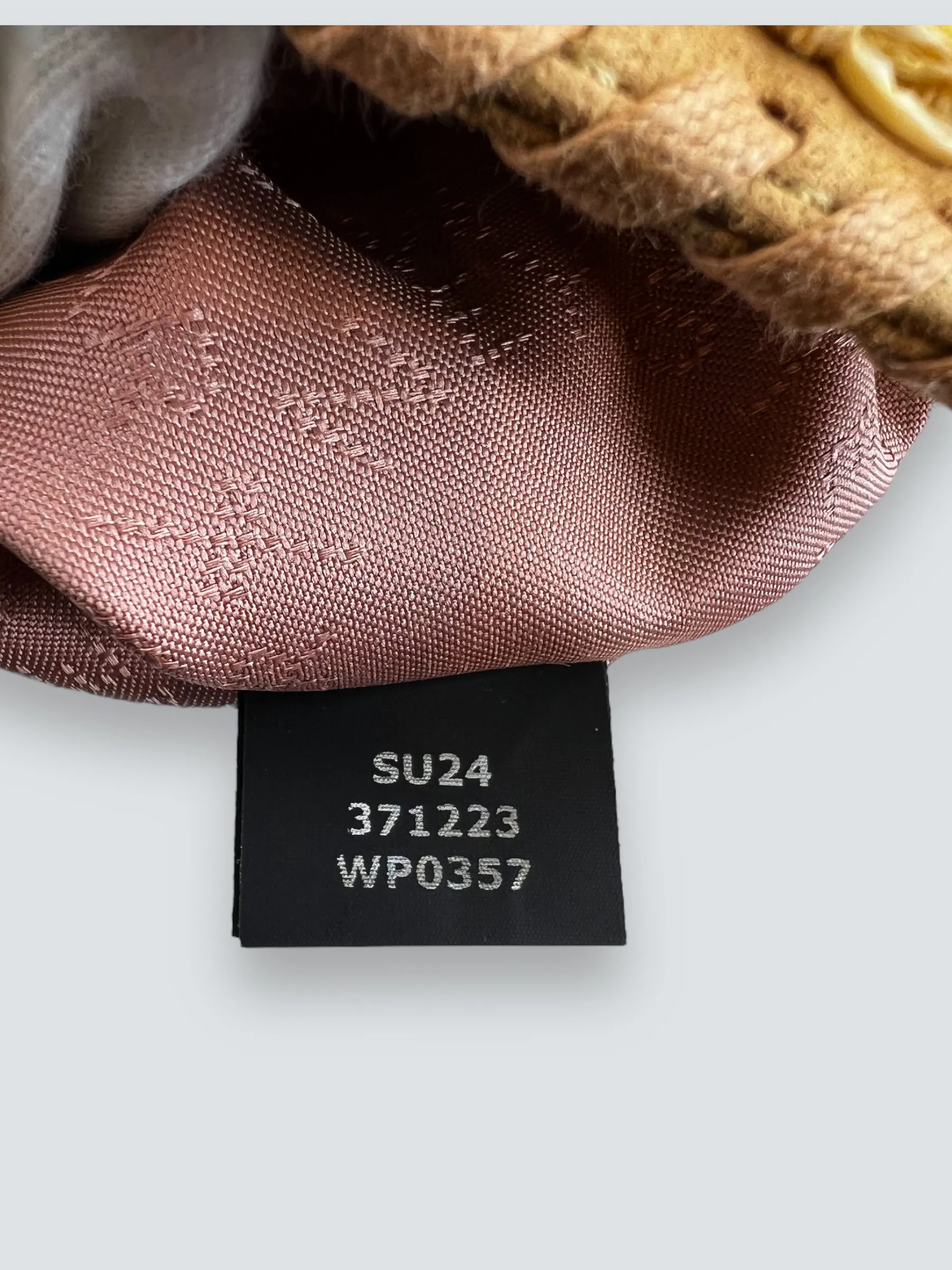 Stella McCartney Mini Woven Straw Falabella