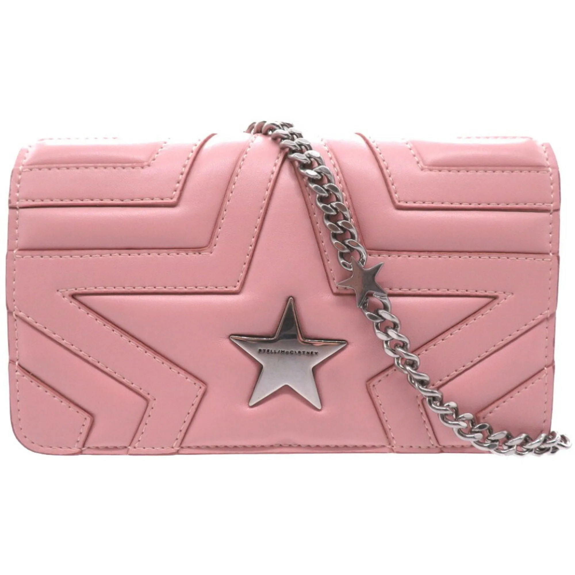 Stella Mccartney Star Synthetic Shoulder Bag (Pre-Owned)