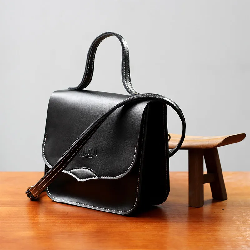 Stylish LEATHER WOMEN Square Handbag SHOULDER BAG Crossbody Purse FOR WOMEN