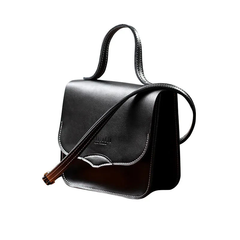 Stylish LEATHER WOMEN Square Handbag SHOULDER BAG Crossbody Purse FOR WOMEN