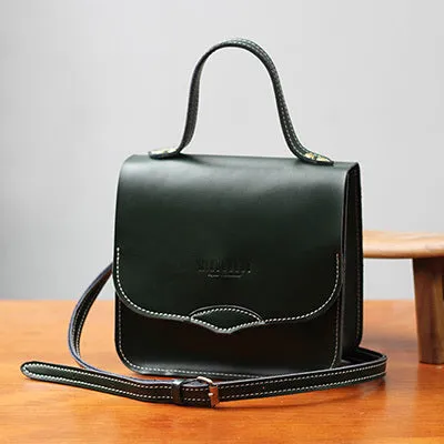 Stylish LEATHER WOMEN Square Handbag SHOULDER BAG Crossbody Purse FOR WOMEN