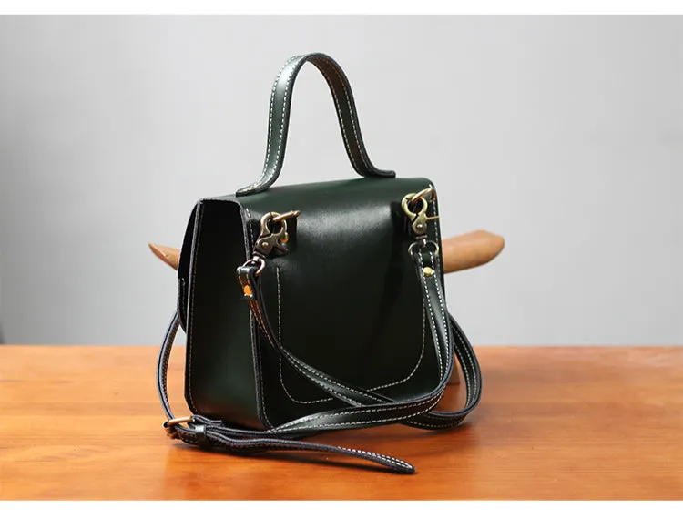 Stylish LEATHER WOMEN Square Handbag SHOULDER BAG Crossbody Purse FOR WOMEN