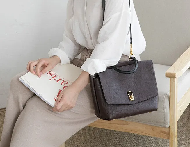 Stylish Leather Womens Handbag Work Bag Work Purse Shoulder Bag for Women