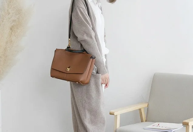 Stylish Leather Womens Handbag Work Bag Work Purse Shoulder Bag for Women