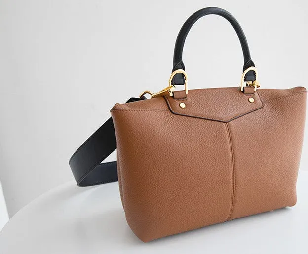 Stylish Leather Womens Handbag Work Bag Work Purse Shoulder Bag for Women