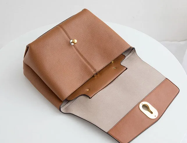 Stylish Leather Womens Handbag Work Bag Work Purse Shoulder Bag for Women