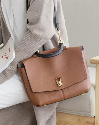 Stylish Leather Womens Handbag Work Bag Work Purse Shoulder Bag for Women